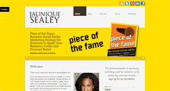 Desktop Screenshot of jauniquesealey.com